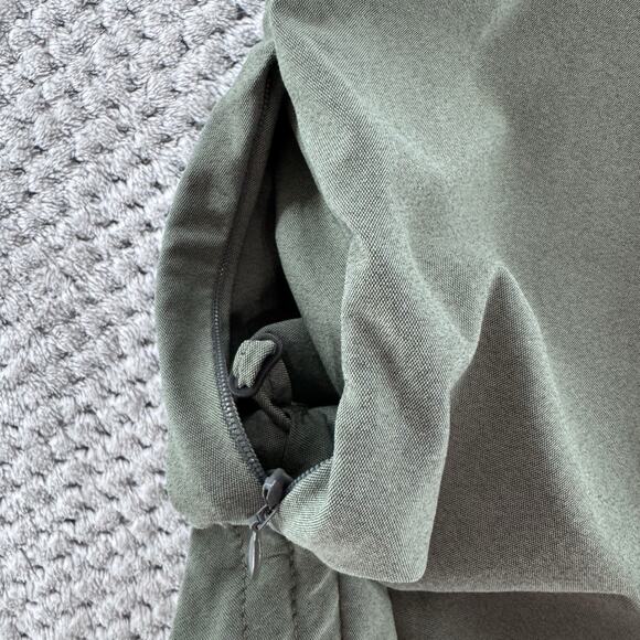 Kuhl Pants Women 16 Green Nylon Stretch Mid Rise Capri Rushed Leg Outdoor Hiking - Picture 5 of 16